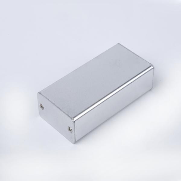 Small Lightweight Aluminum Case Width 40mm Height 25mm Length 80mm In Anodized
