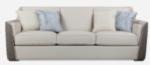 Waterproof Hotel Lobby Furniture Fabric Three Seater Couch Sofa ODM