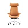 Buy cheap High Back PU Leather Executive Office Swivel Chair 3 Position Tilting Mechanism from wholesalers