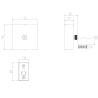 Buy cheap Stainless steel 304Clothes Line Hotel Washing Line Indoor Laundry Line 2.5m Drying Line Shower Room Bathroom line hanger from wholesalers