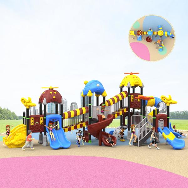 Buy cheap Kindergarten Games Playground Slide 10 Passenger Playworld Playground Equipment from wholesalers