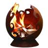 Buy cheap Customized Corten Steel Fire Pits 6mm Thickness Modern Wood Fuel Type from wholesalers