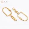 Buy cheap Diy Keychain Crafts / Jewelry Making Metal Locking Carabiner Keychain With Jump Rings from wholesalers