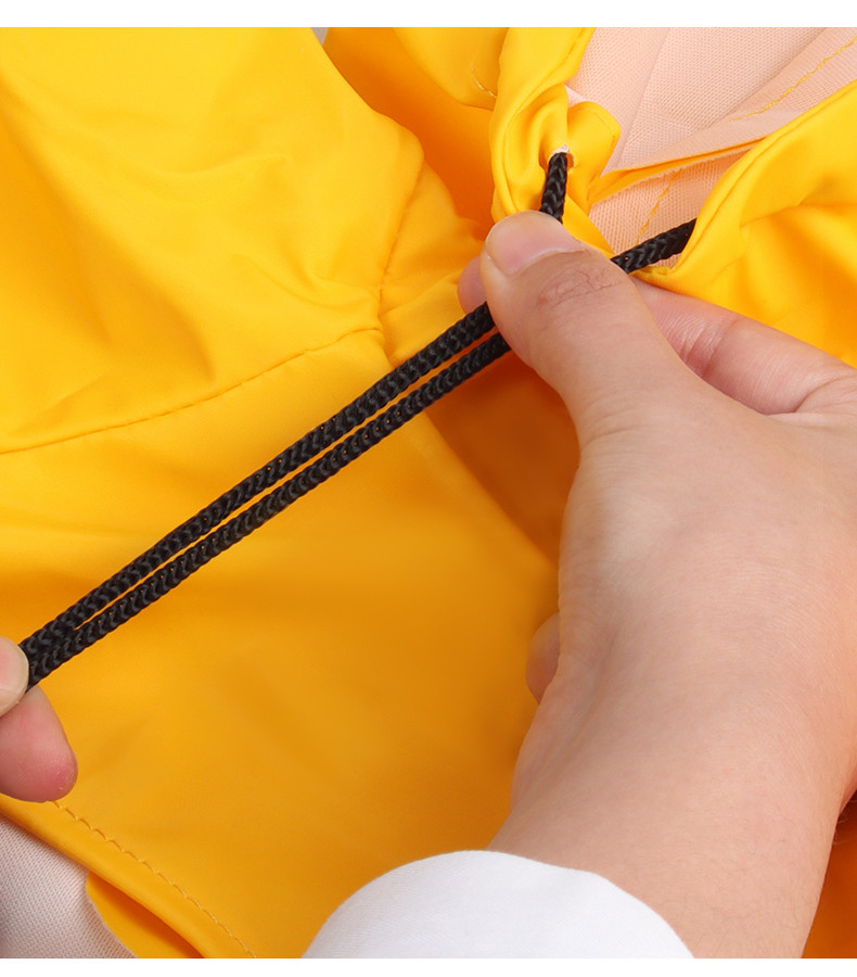 Waterproof Material Pet Raincoat Poncho Type Big Dog Clothes Pet Clothing And Accessories