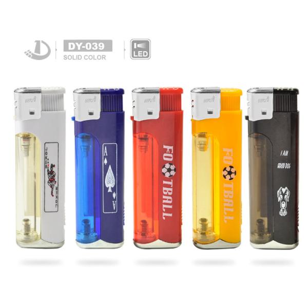 Buy cheap Dy-039 LED Lamp Five Colors Men Prime S Style Electronic Lighter from wholesalers