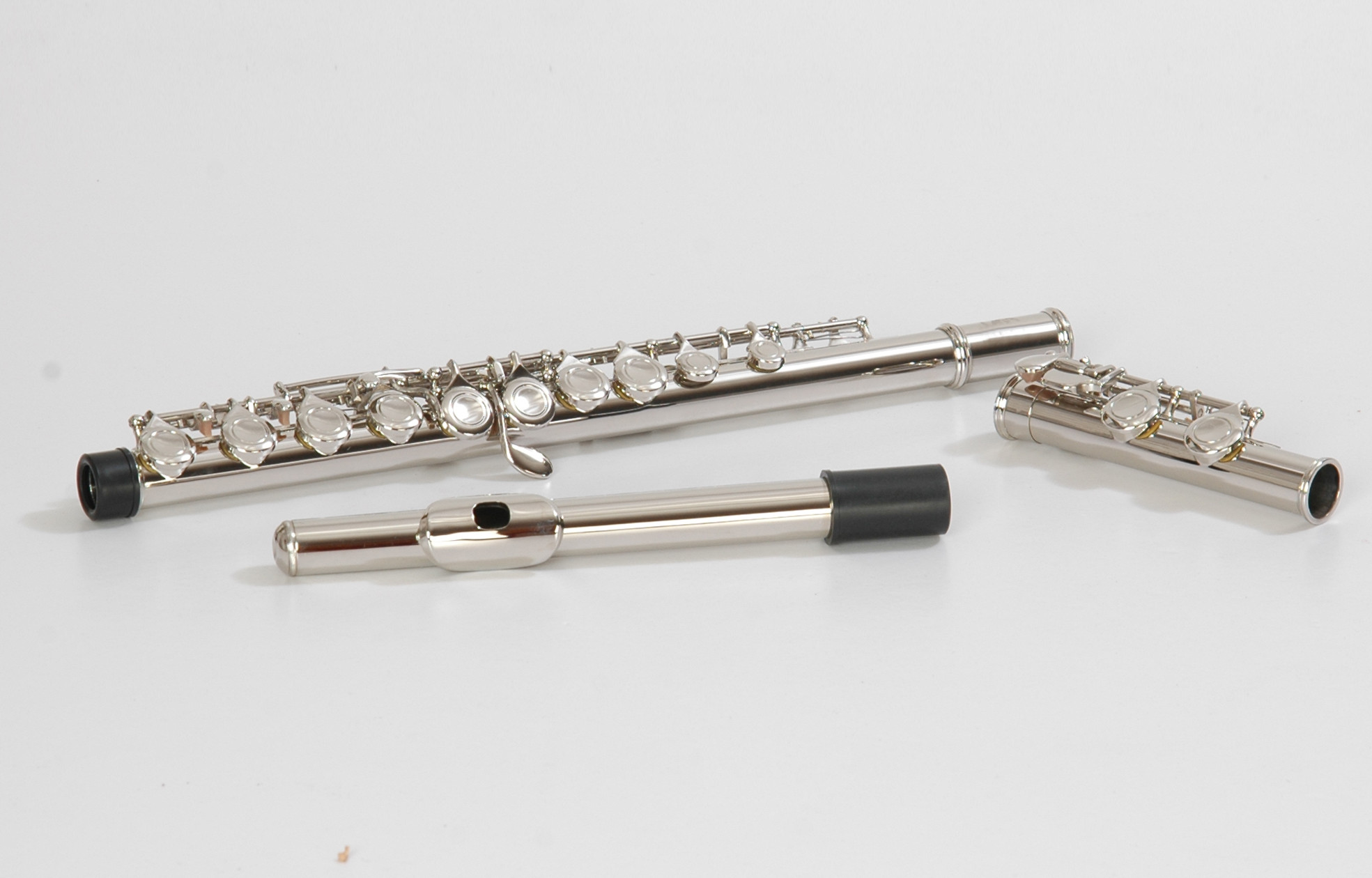 tianjin flute factory Flute with in line G or off High Grade low B 17 open holes ebony wood body & head joint C tone