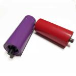 Customised Carbon Steel Idler Belt Conveyor Roller Ordinary Painting