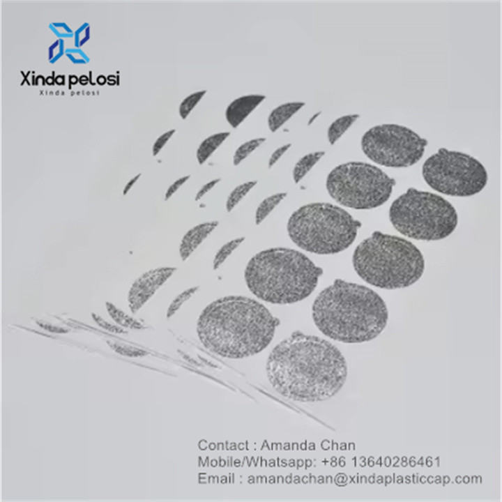 Aluminum Foil PP Induction Seal Liner Back With Paperboard Seal Liner Product