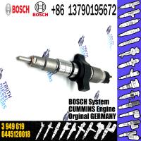 Buy cheap 0445120018 0 Fuel Injectors For Sale 445 120 018 for 394 7550 And 3 949 619 product