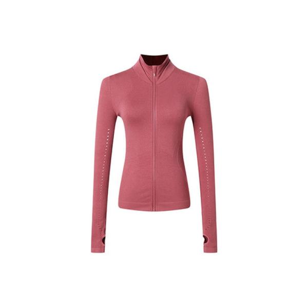 Oem Factory Manufacturer Custom Logo Full Zip Athletic Jacket Women Workout