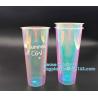 Buy cheap U Shaped Creative Disposable Glitter Cup, Beverage Juice Coffee Tea Takeaway Cups, Milk Shake Smoothie from wholesalers