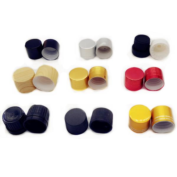 Buy cheap Cosmetic Aluminum Plastic Cap Screw 20mm Bottle Caps For Dispensing Bottle from wholesalers