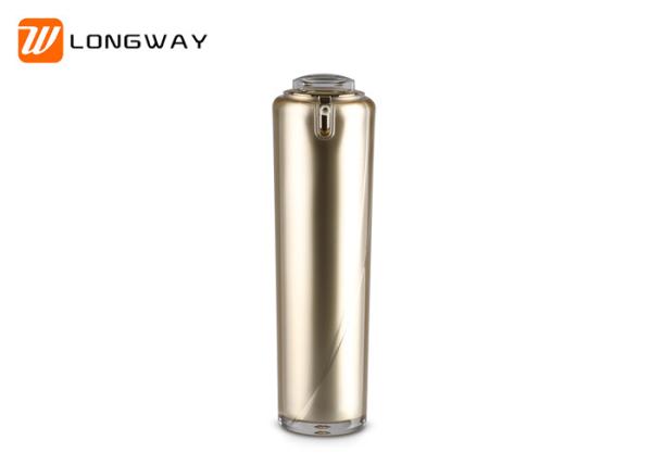 Buy cheap 50ml/100ml Acrylic Plastic Type cosmetic packaging set Gold Color for Personal Care from wholesalers