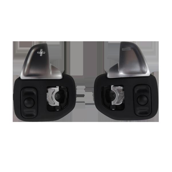 Buy cheap Black Silver Wheel Accessories Jeep Wrangler Car Steering Wheel Shift Paddle from wholesalers