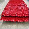 Buy cheap Z30 - Z40 Corrugated Color Coated Plate For Building Roofing Sheet 0.12 - 0.13mm from wholesalers