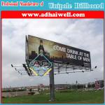 Three Sided Hot-DIP Galvanized Structure Advertising Billboard