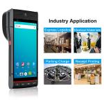 Waterproof Android Handheld PDA Sticker Label Printer Device For Express