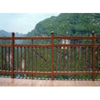 Buy cheap Wood Colour FRP Guardrail Fiberglass Deck Railing Used In Landscape Areas product