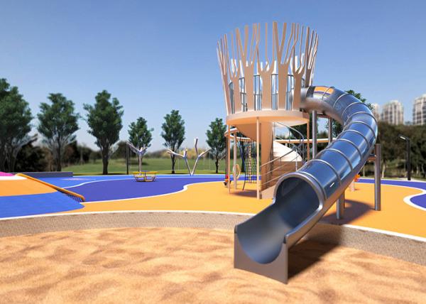 Buy cheap Residential Outside Play Structures For Small Backyard Municipal Engineering from wholesalers