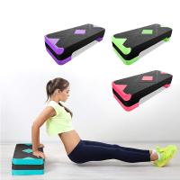 Buy cheap 26.8in 16cm Aerobic Step Deck Yoga Fitness Up Boxes With Riser product