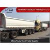 Buy cheap Three Axles Rear Dump Semi Trailers , Hydraulic Tipping Tractor Trailer from wholesalers