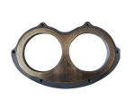 Concrete Pump Spectacle Wear Plate Cutting Ring For Truck Mounted