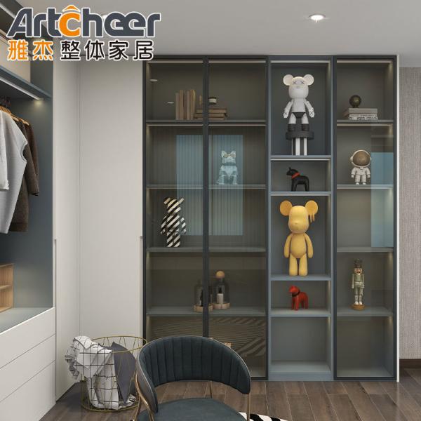 Buy cheap Maximize Your Bedroom Storage with Artcheer's Customized Wooden Wardrobe and LED Closet from wholesalers