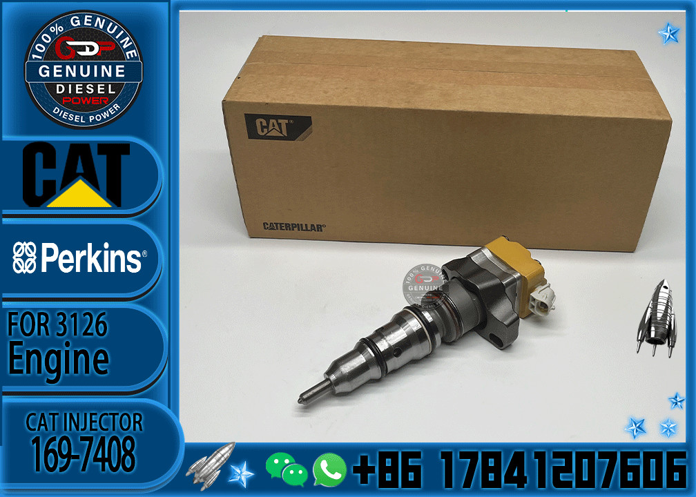 High quality 0R-9349 diesel fuel injectors 169-7408 for CAT Engine 3408 3412