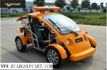 Battery Powered Golf Cart 2 Seater , Electric Police Vehicles Easy Handle