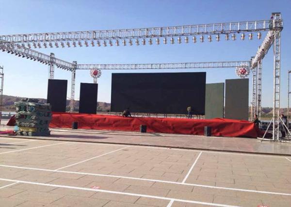 Buy cheap Full Color Outdoor Led Display Screen PH4.81mm For Large Format Video Displays from wholesalers
