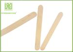 Sterile Large Paddle Pop Sticks , 93mm Wood Skill Sticks Hot Stamp Logo