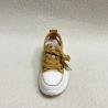 Buy cheap Yellow Leather Flat Sandals With Round Head Lace Up For Summer from wholesalers
