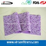 solid color printed yoga mats with customized patten