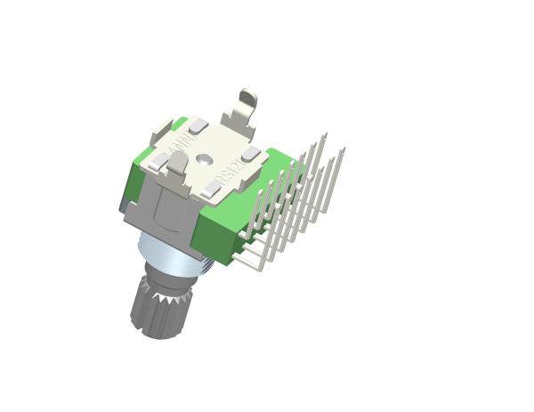 Quality 12mm Vertical Type Sealed Rotary Switch For Channel Selection RS121AB7 for sale