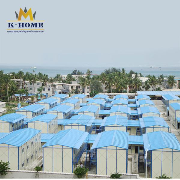 Buy cheap Temporary Worker Accommodation Protable Prefabricated Housing from wholesalers
