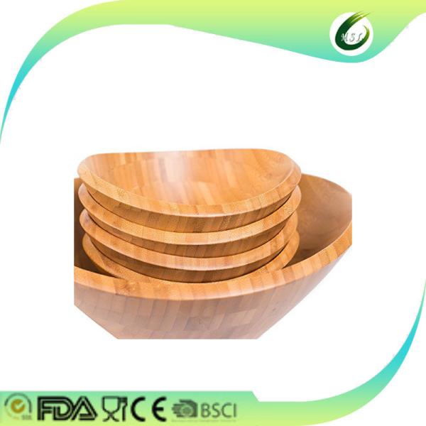 Buy cheap OEM high quality bamboo fiber salad serving bowl from wholesalers