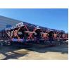 Buy cheap ABS Anti-lock Braking System Flat Deck Flatbed Truck Semi Trailer from wholesalers