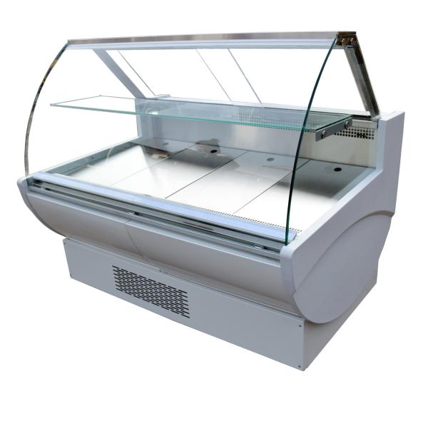 Buy cheap 900mm Depth Slim Design Deli Meat Display Case For Butchery Shops Fan Cooling from wholesalers