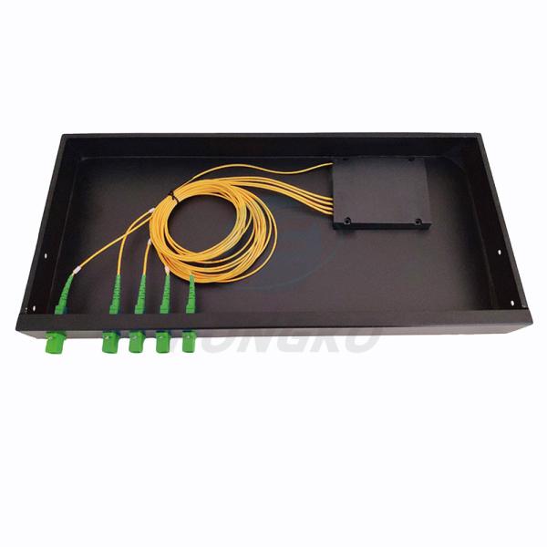 Buy cheap Ftth Single Mode Odf Fiber Optic Splitter 1x4 Rack Mount from wholesalers