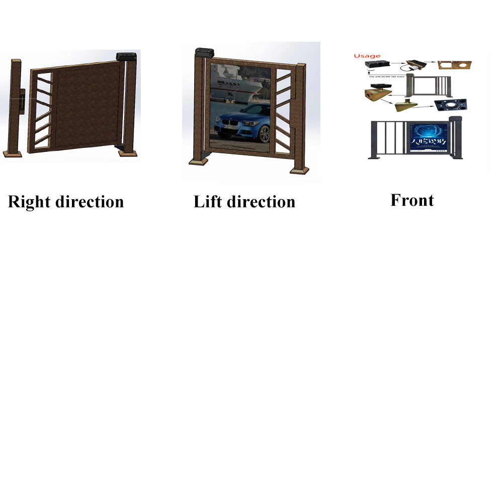 Waterproof Pedestrian Access System 24V DC 30W/2A For Public Spaces