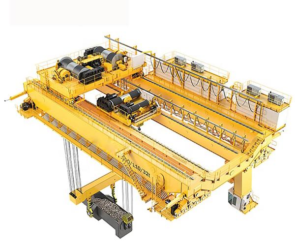 Buy cheap Casting Overhead Rolling Crane 280 Ton Yzs Four Girder from wholesalers