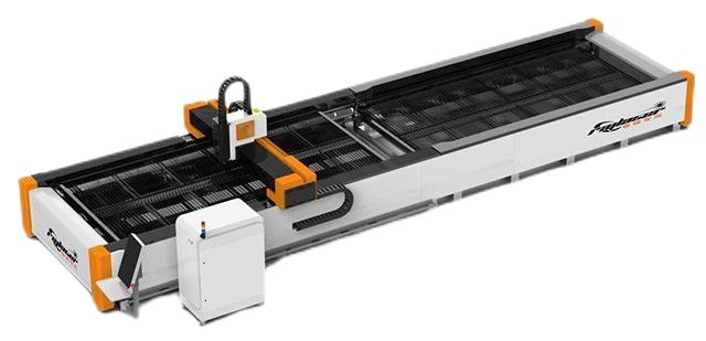 1500mm*6000mm Cutting Area Sheet Metal Single Table Fiber Laser Cutting Machine With Repositioning Accuracy ±0.02mm