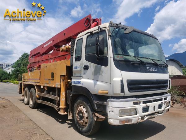 Buy cheap Truck Mounted Concrete Pump M38-5 Maximum Flexibility On 3 Axles from wholesalers