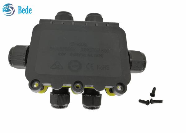 Buy cheap IP68 Waterproof Junction Box Weatherproof Outdoor Cable wiring Box 6 Channel 450V from wholesalers