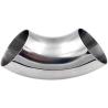 Buy cheap OEM Supported Stainless Steel 316L Sanitary Fitting 90 Degree Polished Weld Short Elbow from wholesalers