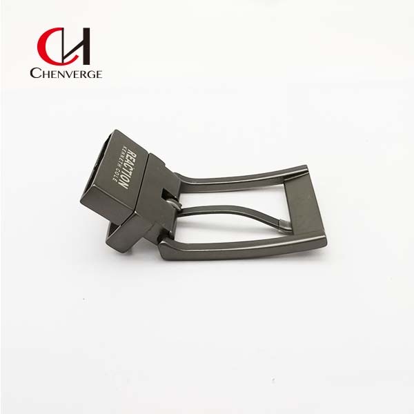 Unisex Rustproof Clamp Belt Buckles , Lightweight Belt Reversible Buckle