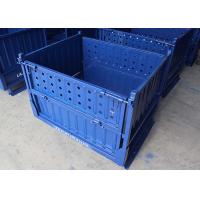 Buy cheap 1000x800 Steel Stillage Cage Pallet Container For Automobile Parts product