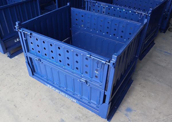 Buy cheap 1000x800 Steel Stillage Cage Pallet Container For Automobile Parts from wholesalers
