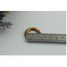 Buy cheap Factory Outlets Handbag Hardware Metal Spring O Ring Buckle Key chain In Gold For Bags from wholesalers