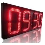 RS485 5000mcd 24in Led Gas Price Display Iron Cabinet